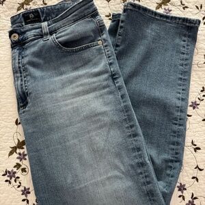 Adriano Goldschmied Ag Jeans Saige High-Rise Straight Jeans Size 32